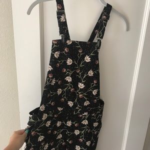 Floral topshop overalls !! Worn once!!